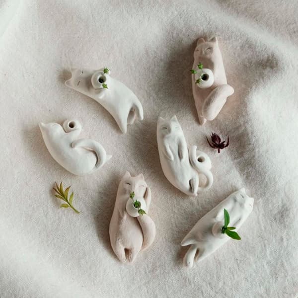 miniaturas de cerámica
