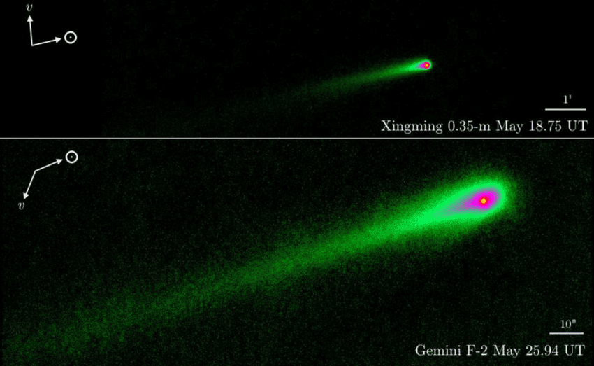 Los 8 cometas más cercanos a la Tierra