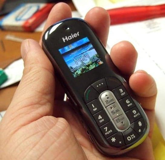 Elegancia Haier |: Los 10 teléfonos más pequeños jamás fabricados | CerebroBerry:
