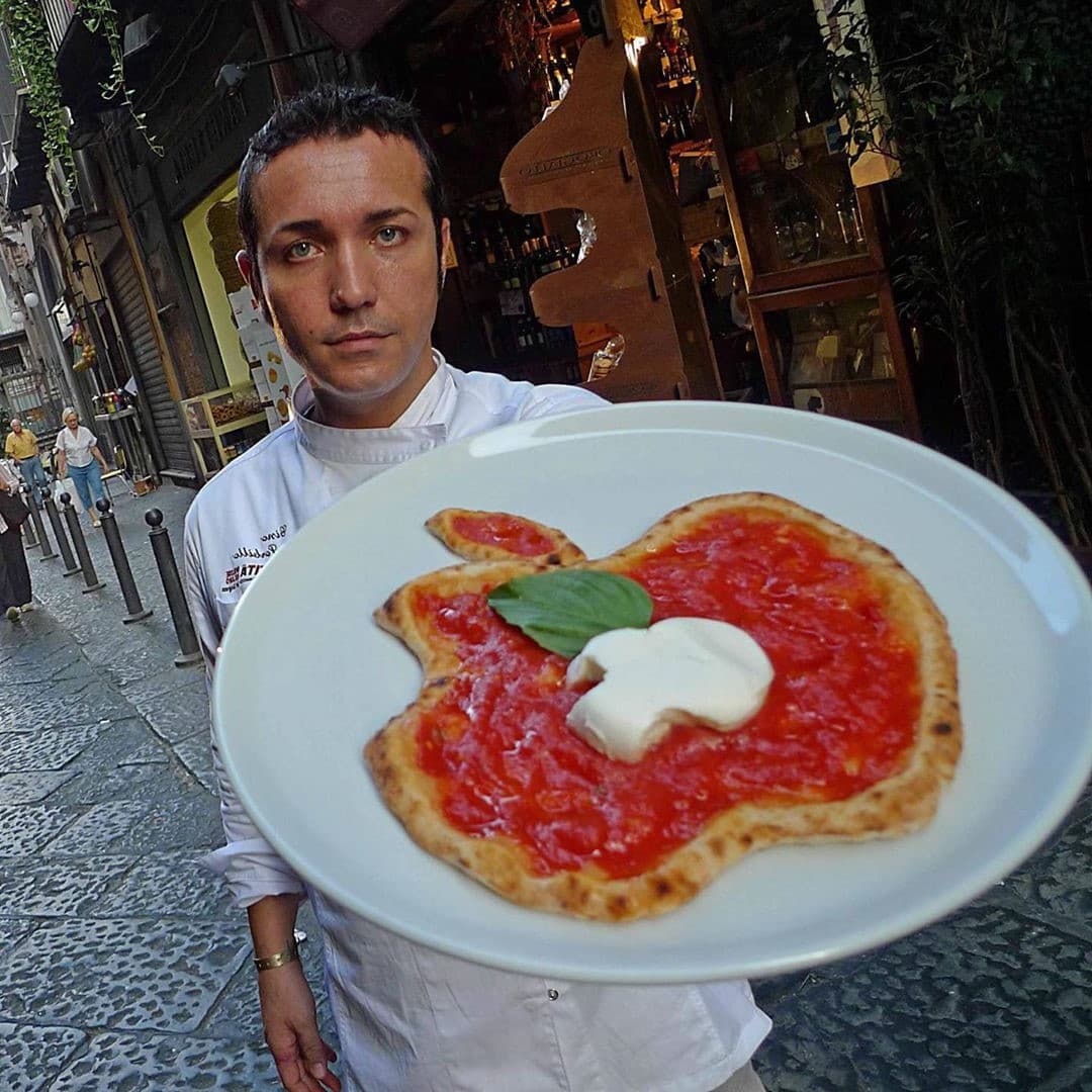 pizza de manzana El arte de la comida exigente @TotallyGourmet | bayas de cerebro