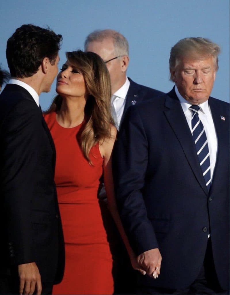 ¿Melania Trump planea huir a Canadá? #MelaniaLovesTrudeau?