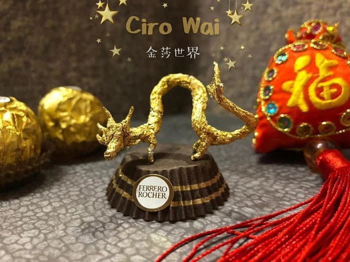 Ferrero Rocher Origami es tan extraño como parece