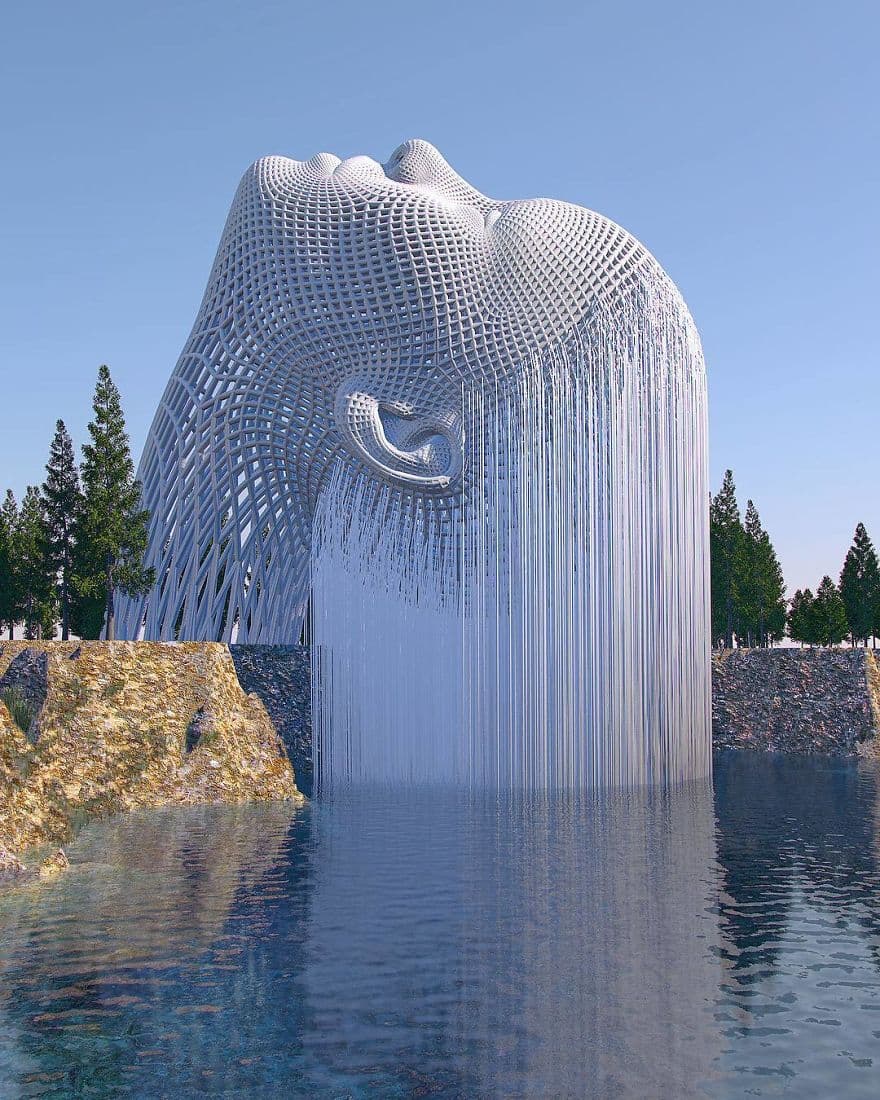 Chad Knight hace esculturas digitales y lucen increíbles