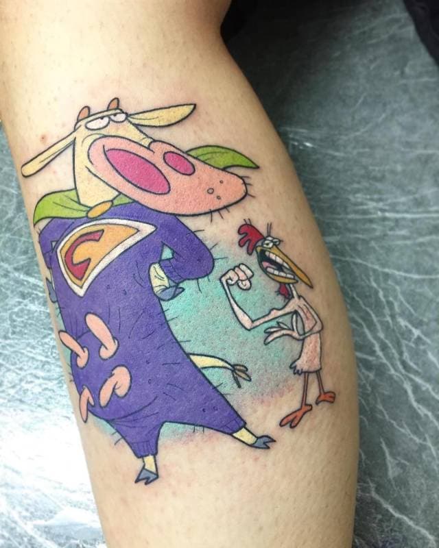 17 tatuajes geek de nostalgia-insswore para recordarle tiempos más claros