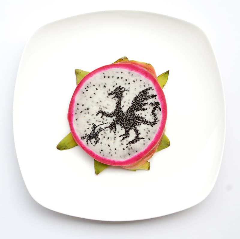 Creación con comida 6: