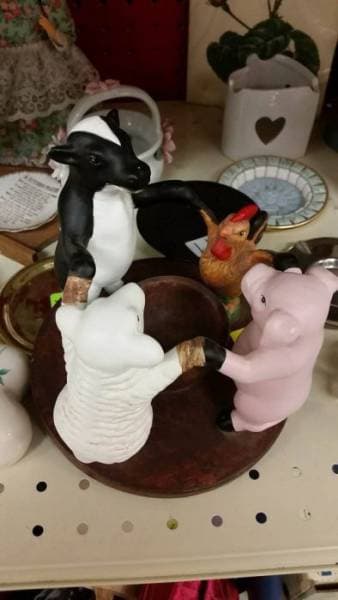 Punto de tienda extraños