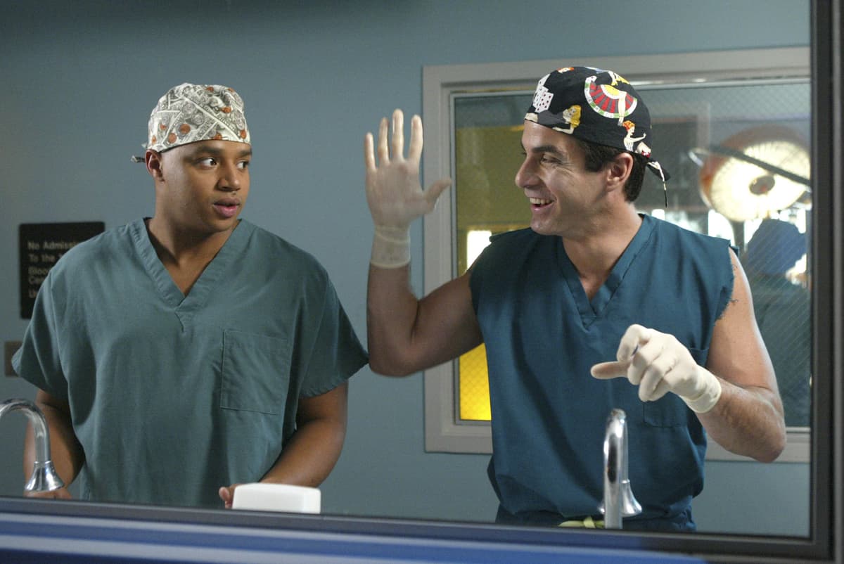 Scrubs - Serie NBC - "Su historia II" - En la foto.