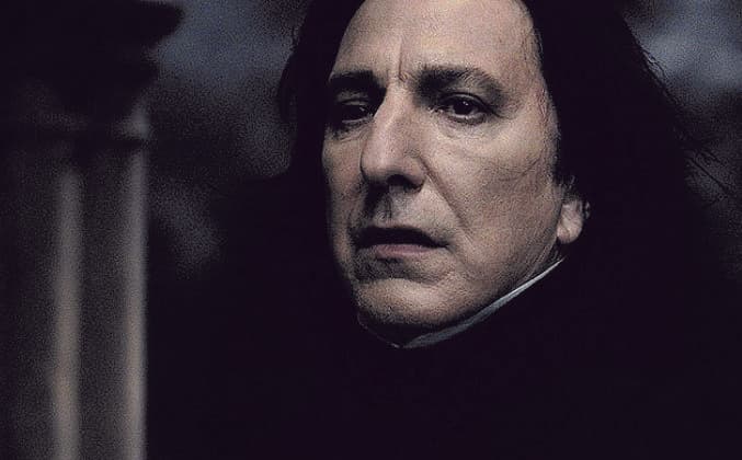 Severus Snape - "Harry Potter y Muerte. Parte 2:" (2011) | 7 Las muertes heroicas más sorprendentes de las películas | Bayas cerebrales