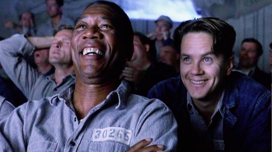 Redención de Shawshank (1994) | 9 películas que se han transformado en los espectadores | Bayas cerebrales