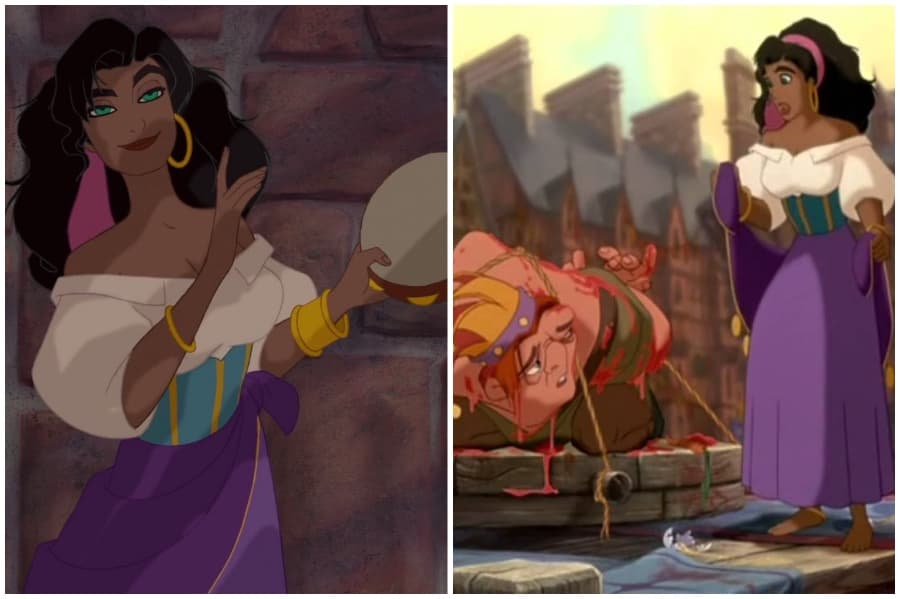 Esperalda, Notre Dame Hunter | 10 personajes para ser princesas formales de Disney | Bayas cerebrales