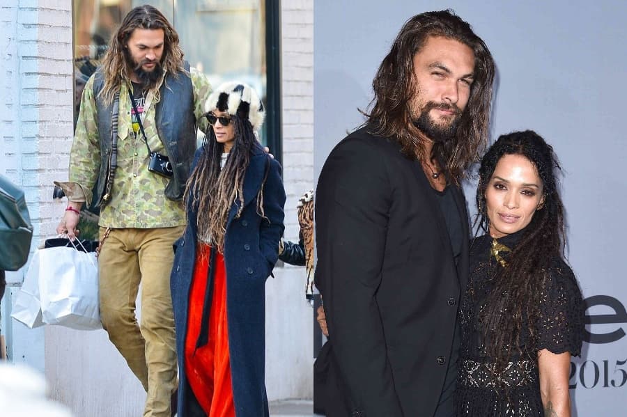 Jason Momoa y Lisa Bonet | 10 parejas famosas con la diferencia de la mayor altura | Cerebro