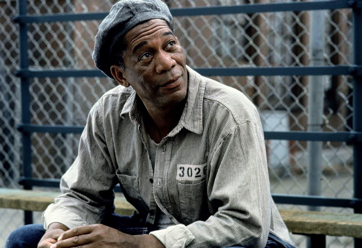 Morgan Freeman en "Redención de Shawshank:" | 7 personajes interpretando actores equivocados | Bayas cerebrales