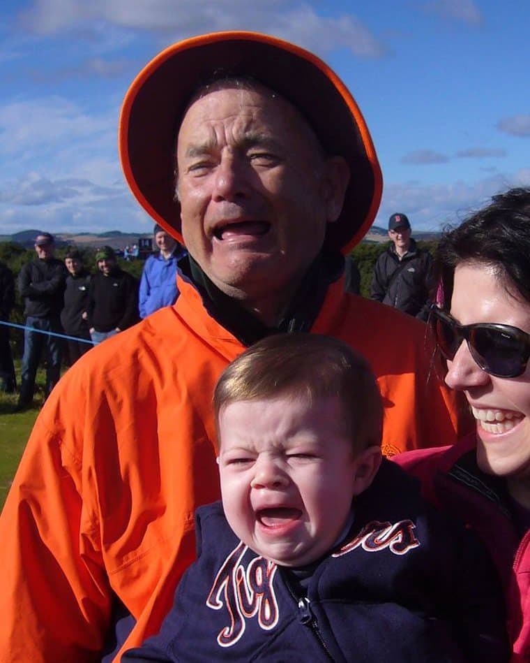 Él ama las fotos de la gente | 7 Razones: Bill Murray Bayas Brain