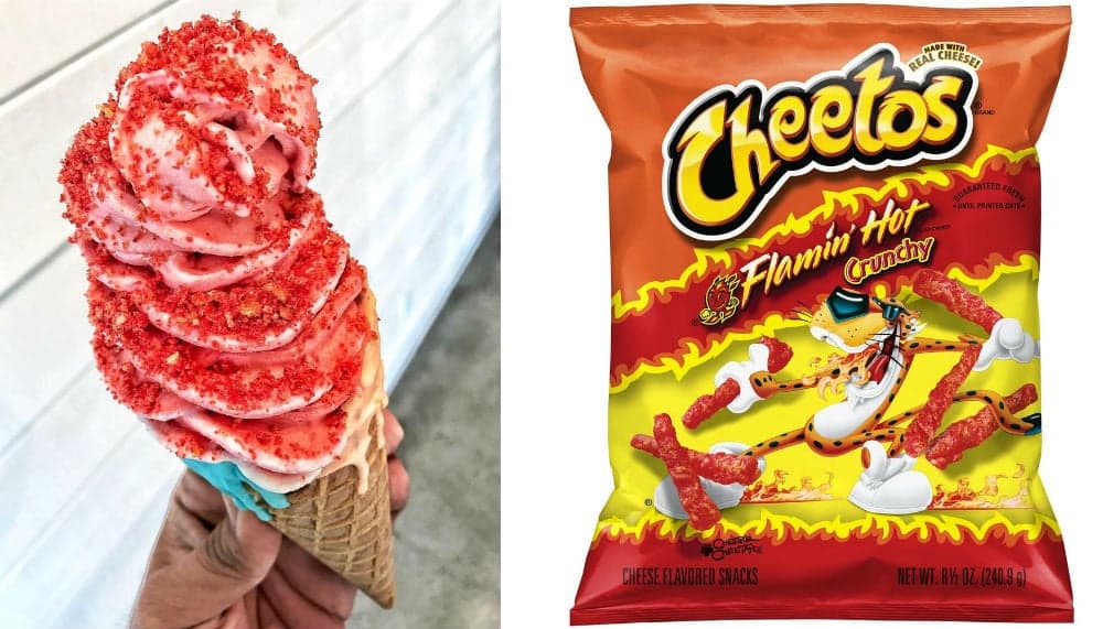 Ahora puedes disfrutar de un delicioso helado de vainilla ardiente.