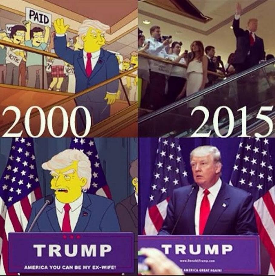 "The Simpsons" ha acertado en predicciones del futuro en 8 ocasiones.