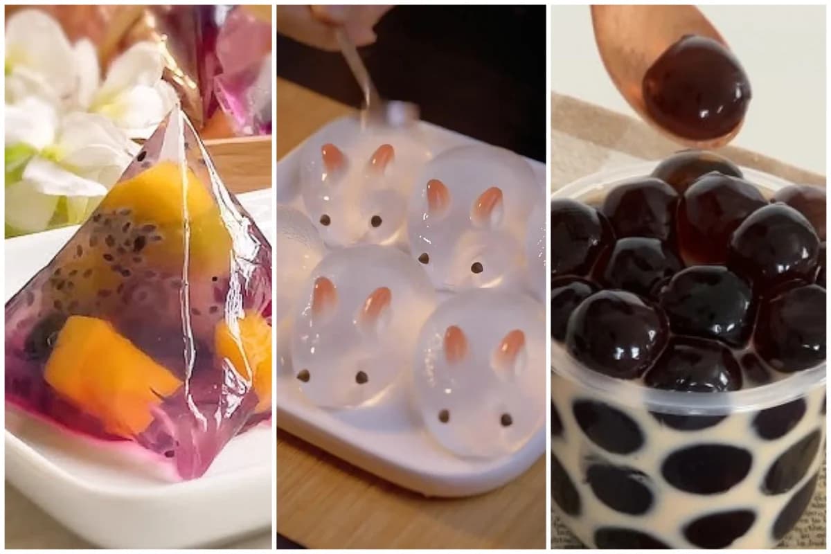 10 impresionantes postres de gelatina coreana que te dejarán sin palabras antes de disfrutar un snack.