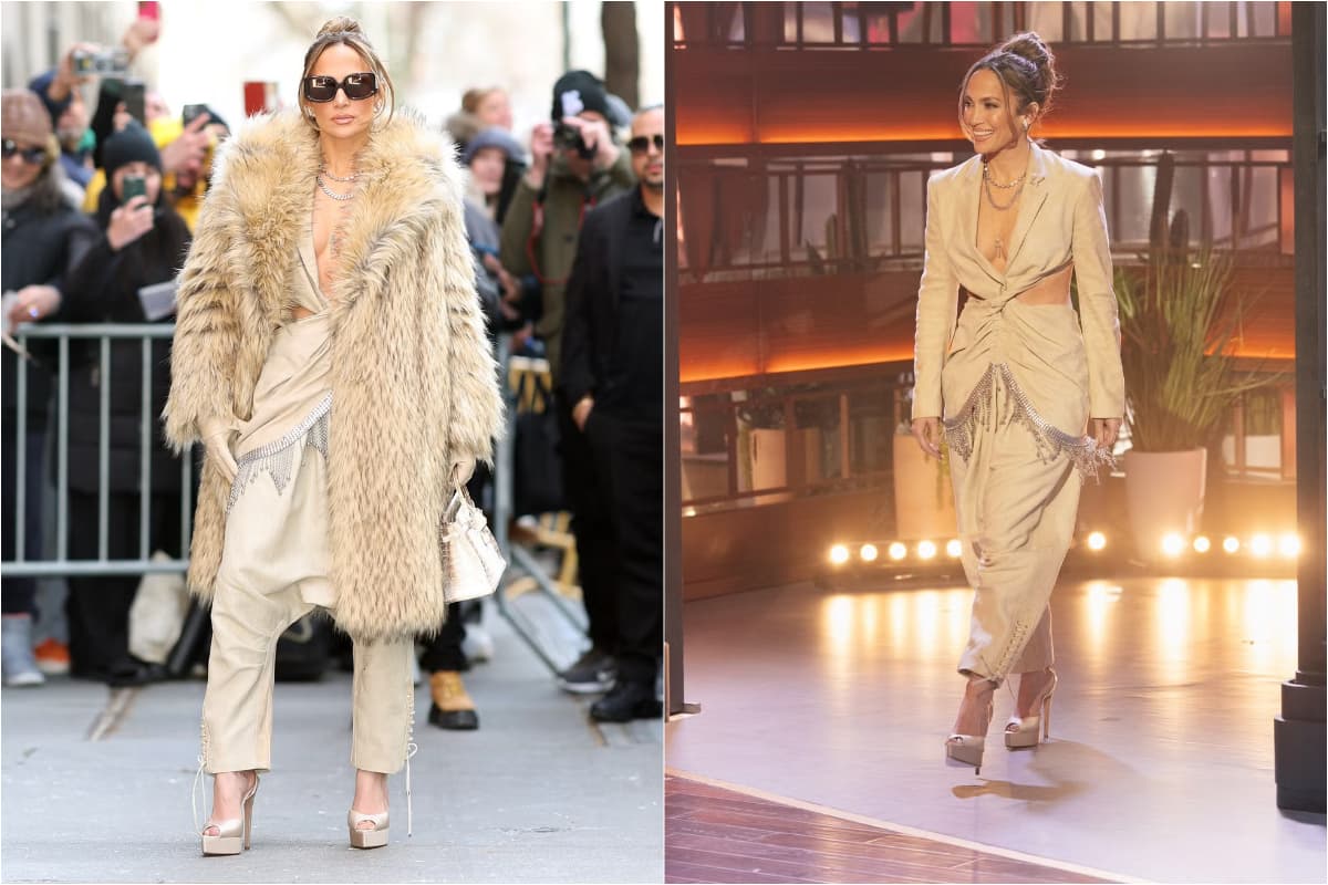 Cuando el estilo emblemático de J.Lo tomó un rumbo controvertido.