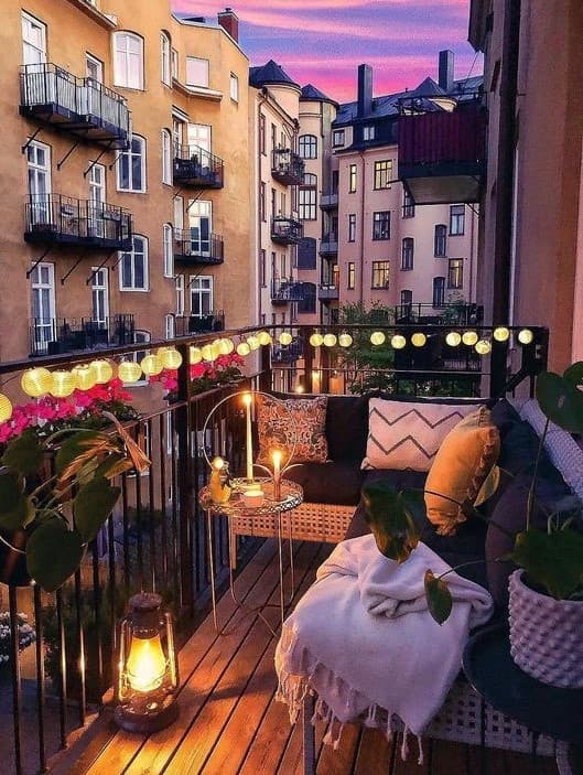 Toque de Luz Balcón #2 | 10 ideas acogedoras para balcones | su belleza