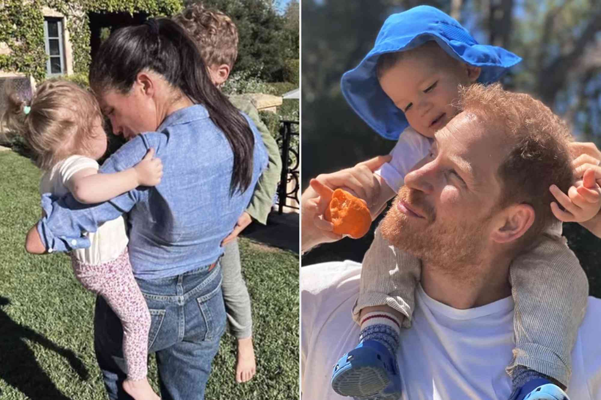 Siempre que Meghan y Harry nos muestran a Archie y Lilibet.