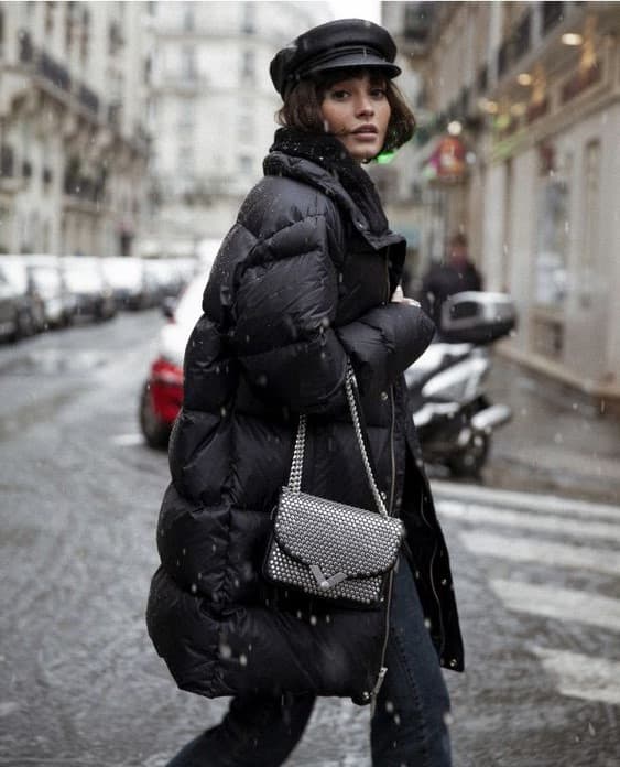 Elegante abrigo hinchado | 15 lecciones de moda que aprenderás simplemente viviendo en Nueva York | su belleza