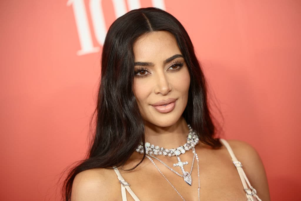 El aspecto sombrío de Kim Kardashian