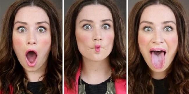 Tire hacia atrás la piel de la frente 8 movimientos de yoga facial que borrarán años | su belleza