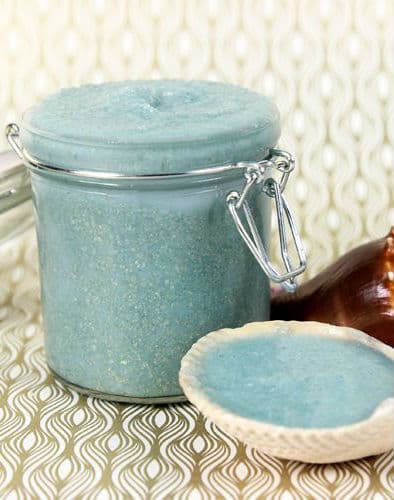 Exfoliante marino radiante | 10 recetas caseras de exfoliantes con sal marina | su belleza