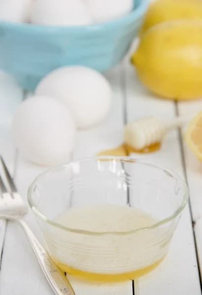 Exfoliante de limón y clara de huevo #2 | 6 remedios caseros naturales para las arrugas | su belleza