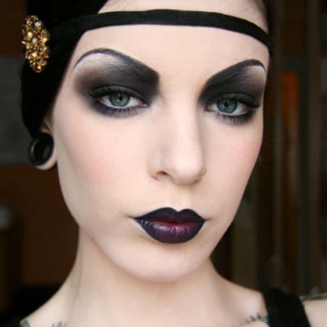 Espeluznantes y locos años veinte |: 11 ideas de maquillaje de Halloween geniales y aterradoras para probar este año | Su belleza: