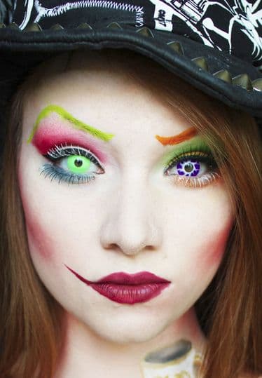 Sombrerero Loco #2 | 11 ideas de maquillaje de Halloween geniales y aterradoras para probar este año | Su belleza: