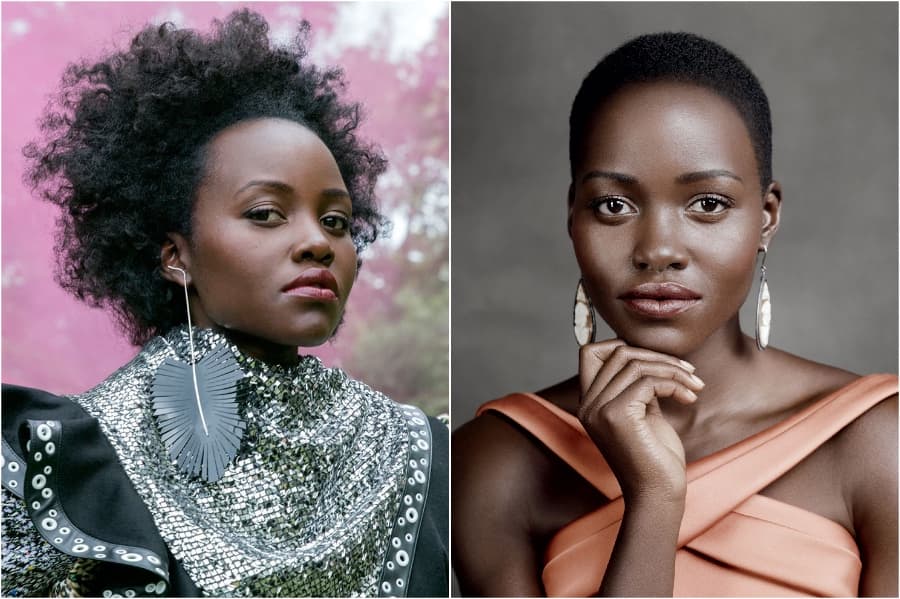 Lupita Nyong'o |: 15 estrellas que se afeitaron la cabeza y lucieron | su belleza