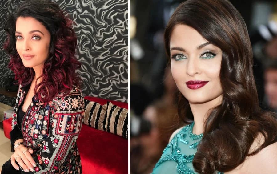 Aishwarya Rai | Cambios en la imagen de celebridades que no recordamos | su belleza