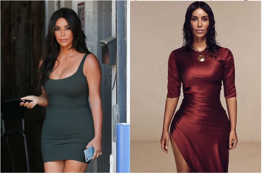 Kim Kardashian |: Celebridades que se pusieron súper delgadas | su belleza