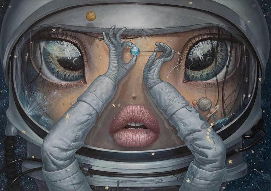 Planetas |: Pinturas surrealistas del artista rumano que nunca olvidarás Su Belleza