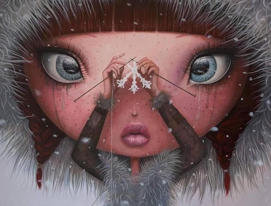 Nunca más te derretirás conmigo Pinturas surrealistas del artista rumano que nunca olvidarás Su belleza