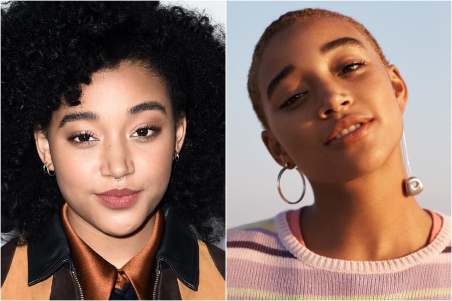 Amandla Stenberg |: 15 estrellas que se afeitaron la cabeza y lucieron | su belleza