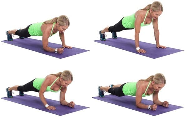 Arrastre militar | 12 entrenamientos HIIT para rodillas dañadas | su belleza