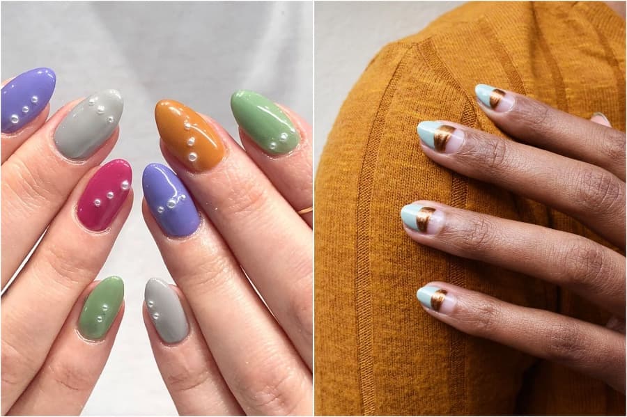 Diseño de uñas brillantes #2 | 34 mejores ideas de diseño de uñas de invierno |: Su belleza