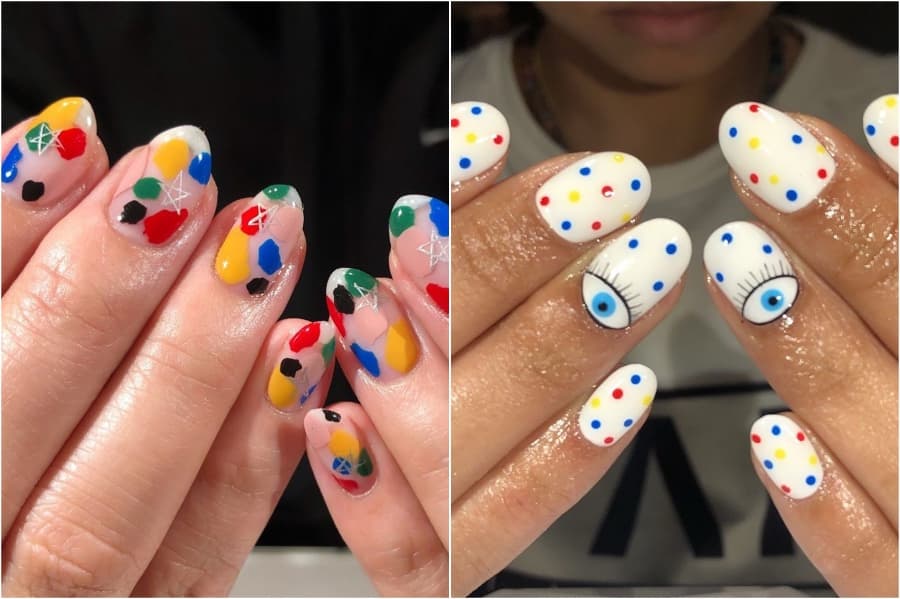 Diseño de uñas brillantes #3 | 34 mejores ideas de diseño de uñas de invierno |: Su belleza