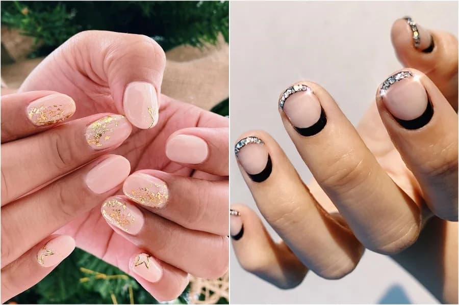 Diseños de uñas simples #2 | 34 mejores ideas de diseño de uñas de invierno |: Su belleza