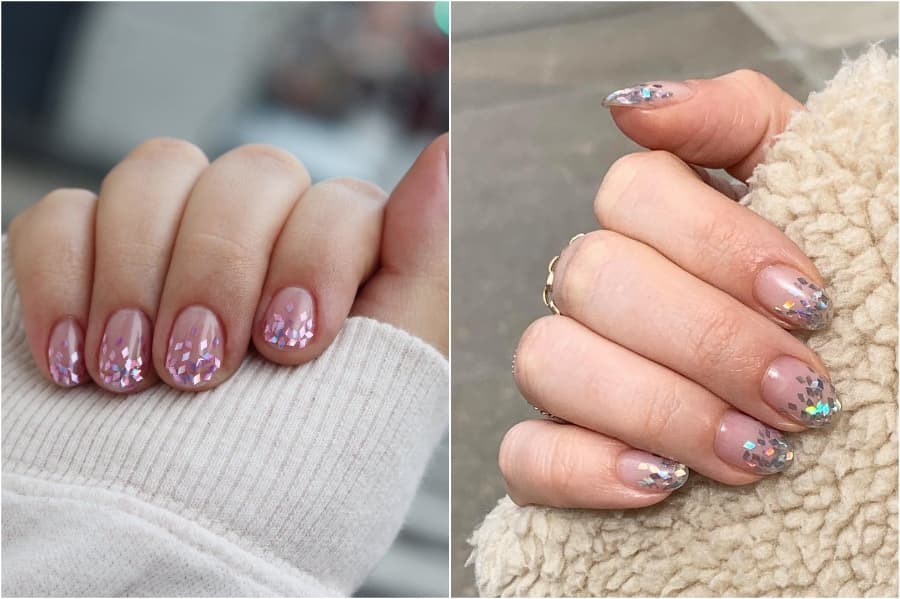 Diseños de uñas simples #4 | 34 mejores ideas de diseño de uñas de invierno |: Su belleza