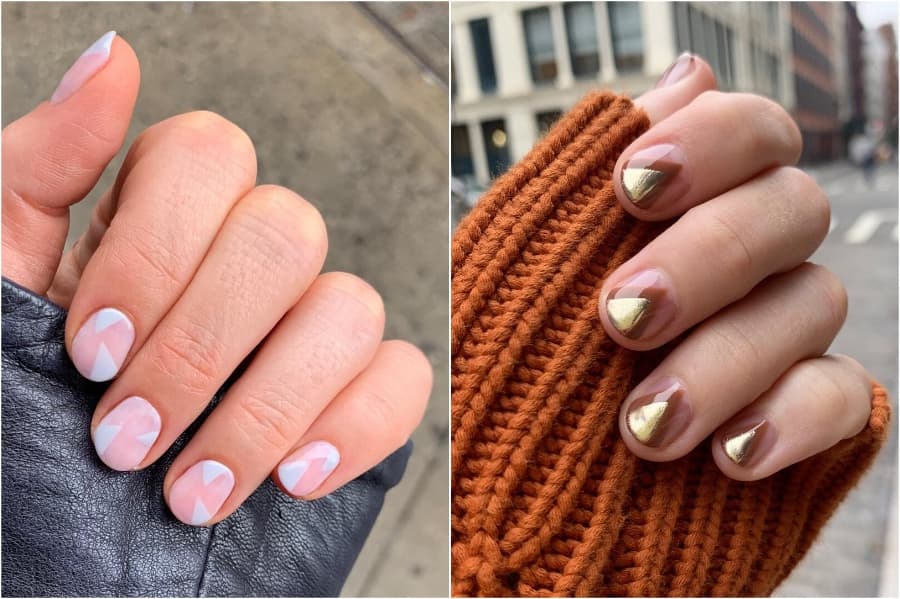 Diseños de uñas simples #5 | 34 mejores ideas de diseño de uñas de invierno |: Su belleza