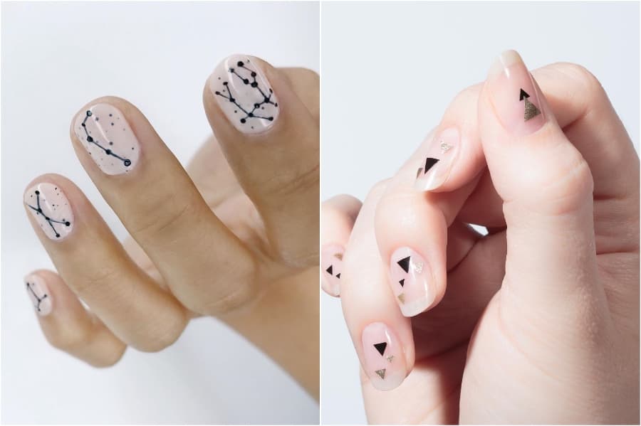 Diseño de uñas sencillo #6 | 34 mejores ideas de diseño de uñas de invierno |: Su belleza