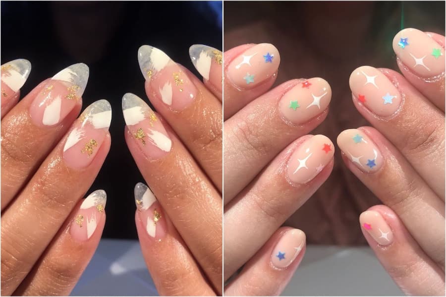 Diseño de uñas sencillo #9 | 34 mejores ideas de diseño de uñas de invierno |: Su belleza