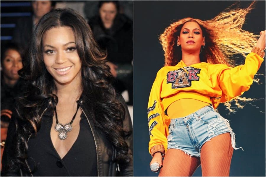 Beyoncé | Cambios en la imagen de celebridades que no recordamos | su belleza