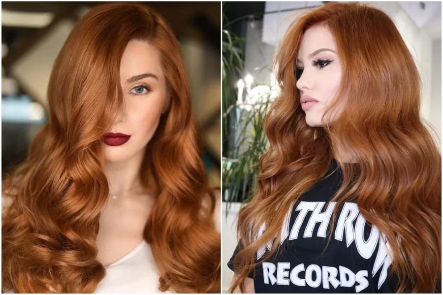 Cobre-oro |: 15 ideas modernas para el cabello rojo que debes probar | su belleza