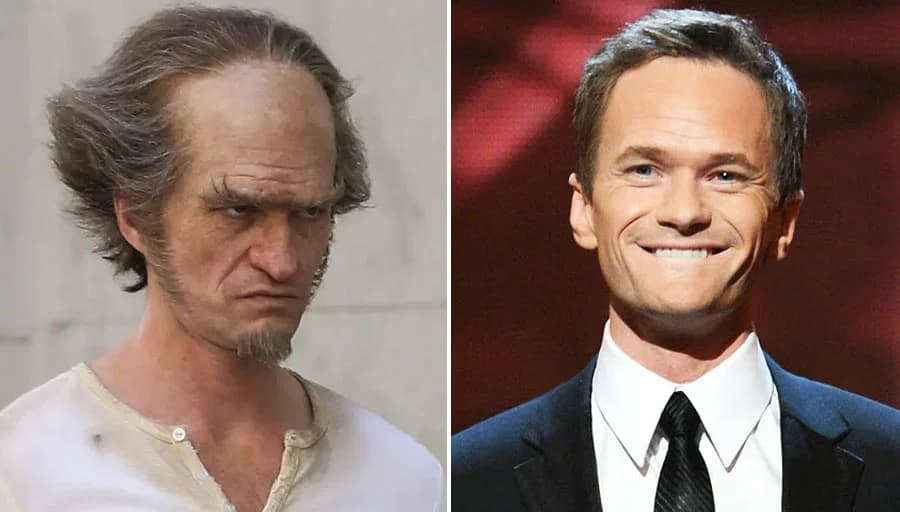 Conde Olaf - Neil Patrick Harris |: 8 villanos que lucen increíblemente guapos en la vida real | su belleza