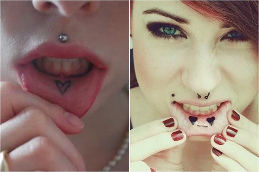 28 encantadoras propuestas de tatuajes de labios para chicas.