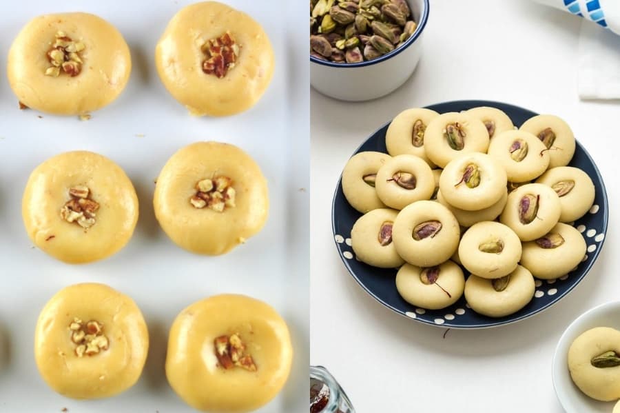 Doodh Peda |: 12 mejores postres indios | su belleza
