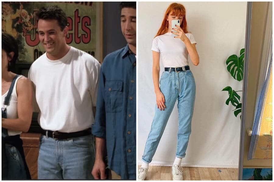 Cinco filetes y uno con berenjena ¿Quieres disfrazarte de Chandler durante una semana? |: Su belleza